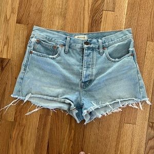 Madewell Relaxed Denim Shorts
